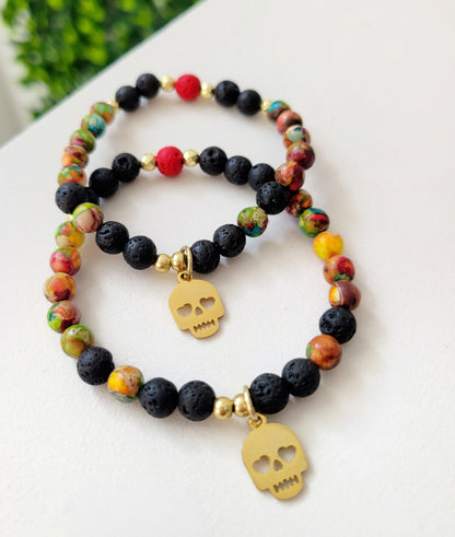 Bracelet "Fiesta Skully"