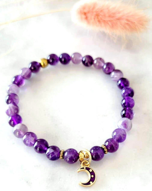 Bracelet "Purple Nebula"